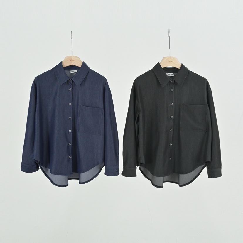 RUMBA韓國代購女士新款真品26春夏時尚休閑推薦襯衫蕾絲衫RUMBA襯衫/蕾絲衫