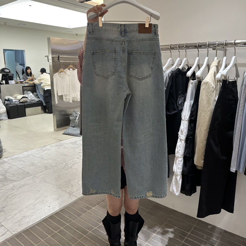 VIVE東大門直郵女裝新品時尚26春夏推薦職業人氣熱賣牛仔褲VIVE牛仔褲