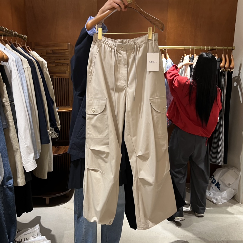 HEBON東大門直郵女裝新品熱賣真品時尚26春夏休閑人氣休閑褲HEBON休閑褲圖色1