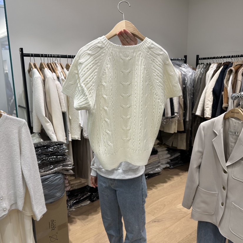 M.G.N東大門直郵女裝新品人氣推薦時尚職業熱賣休閑針織衫MAGNET針織衫