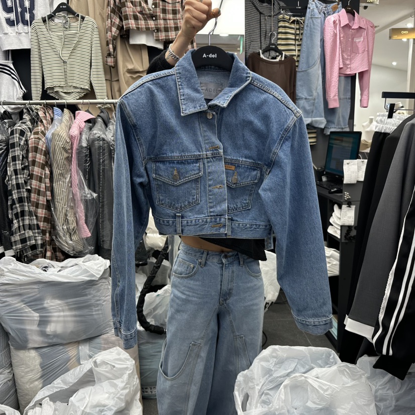 A-DEL東大門實拍女士新品真品休閑推薦時尚26春夏熱賣夾克A-DEL夾克圖色1