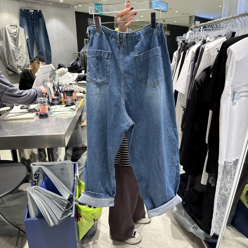 HERTZ-P韓國直郵女裝新款時尚熱賣26春夏人氣職業牛仔褲HERTZ-P牛仔褲