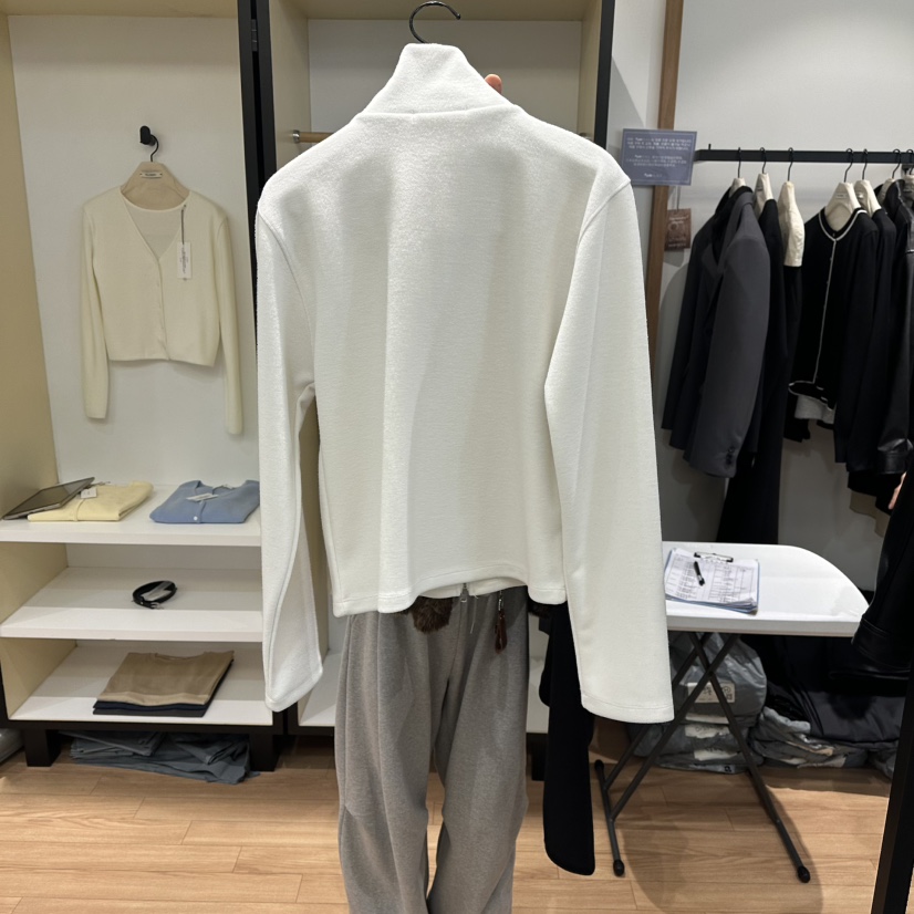 MUYBIEN韓國直郵女裝新款人氣推薦時尚真品熱賣26春夏夾克拉鏈MUYBIEN夾克