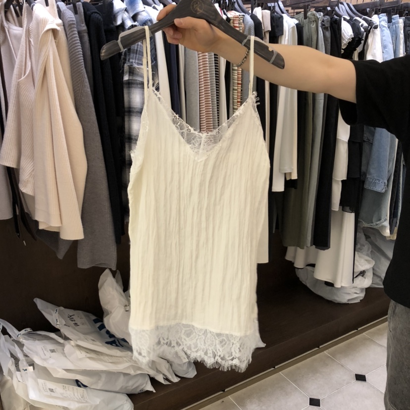 VIRKIN東大門代購女士新款26春夏熱賣推薦職業真品吊帶背心VIRKIN吊帶/背心圖色1