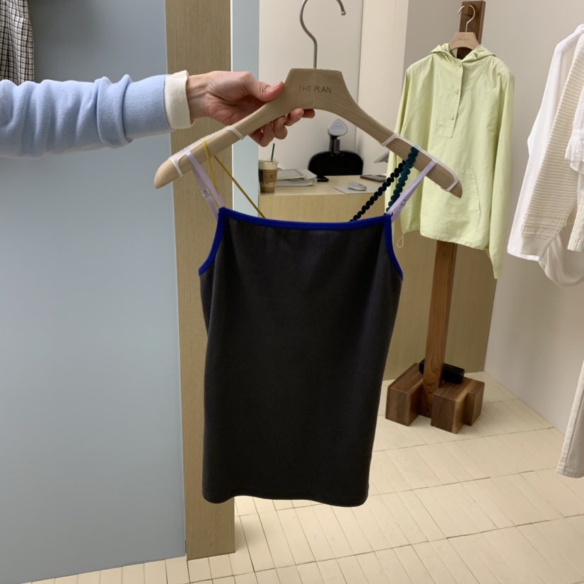 THEPLAN韓國代購女裝新品時尚休閑推薦人氣26春夏吊帶背心THE PLAN吊帶/背心圖色1