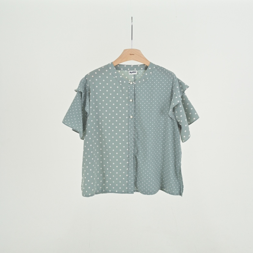 RUMBA東大門實拍女裝新品人氣熱賣時尚職業休閑襯衫蕾絲衫RUMBA襯衫/蕾絲衫圖色1