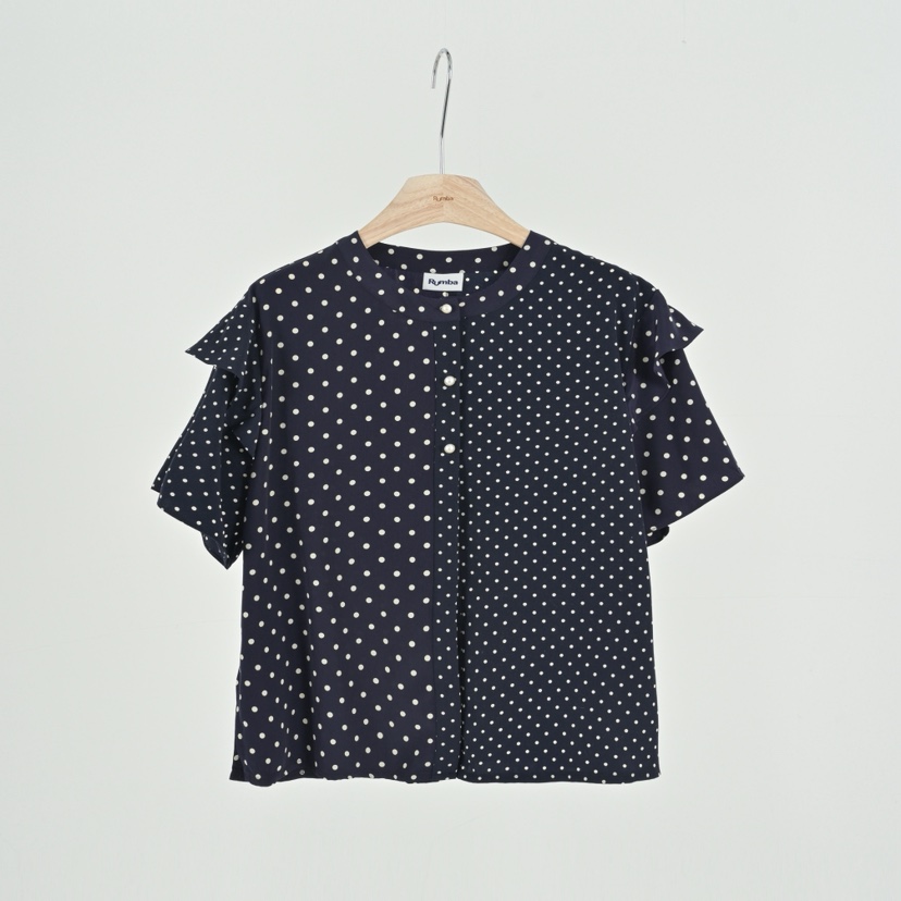 RUMBA東大門實拍女裝新品人氣熱賣時尚職業休閑襯衫蕾絲衫RUMBA襯衫/蕾絲衫圖色2