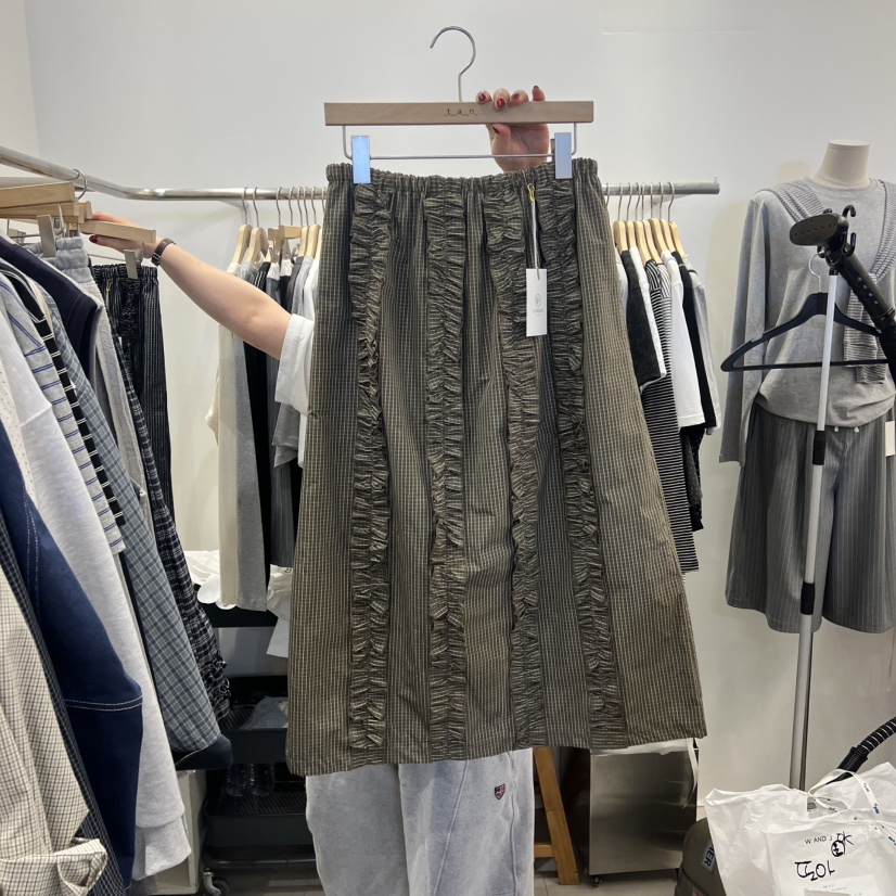 TAN&amp;COMO東大門直郵女裝新款推薦熱賣休閑半身裙中短裙tan-COMO半身裙/中短裙圖色1