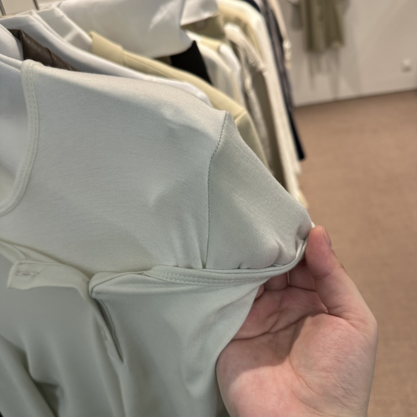 OVERTAKE韓國代購女裝新款職業推薦熱賣26春夏長袖T恤假兩件OVERTAKE長袖T恤