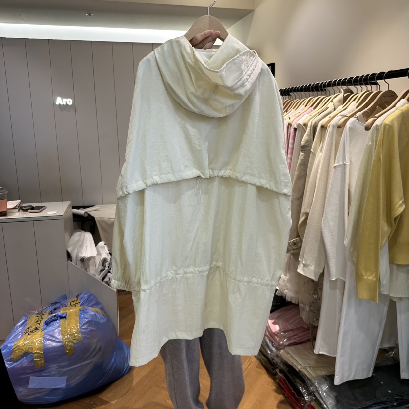 ARC韓國直郵女裝新款26春夏職業時尚推薦真品人氣長款風衣ARC EN CIEL長款風衣