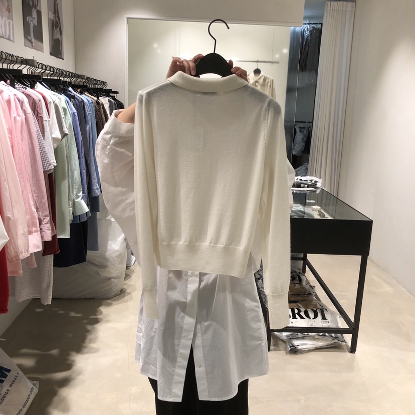 BROT韓國直郵女裝新品26春夏熱賣人氣真品休閑針織衫開衫BROT針織衫