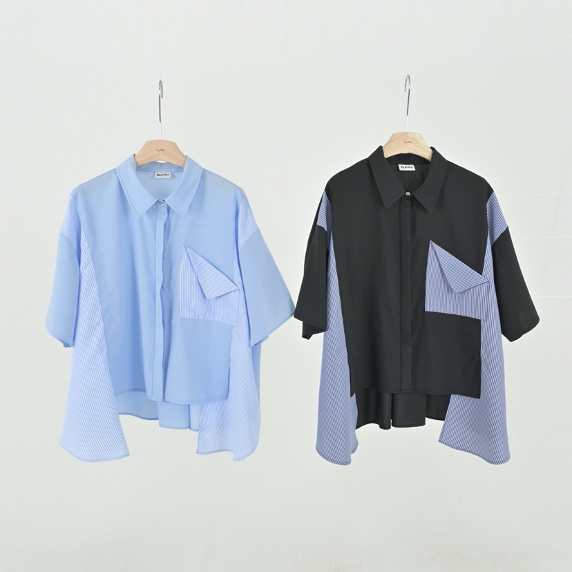 RUMBA東大門代購女士新品時尚推薦真品職業26春夏襯衫蕾絲衫RUMBA襯衫/蕾絲衫