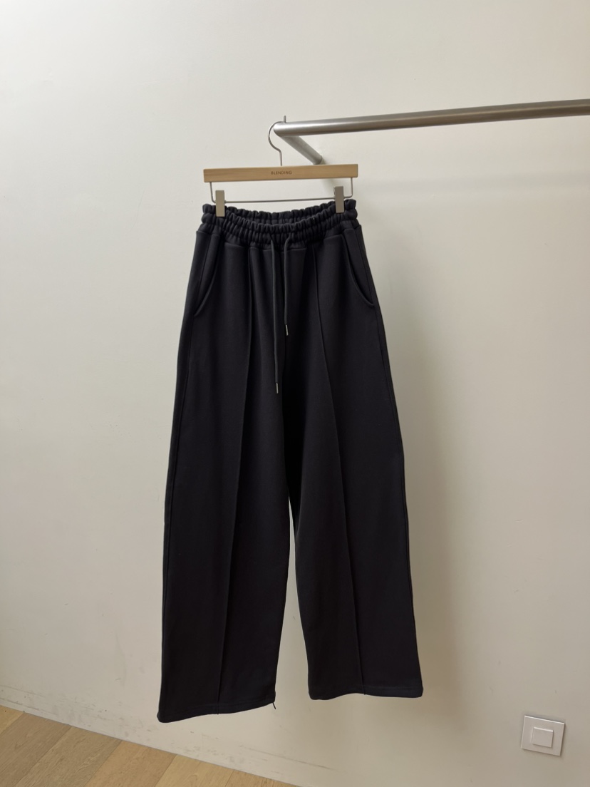 BLENDING-p東大門實拍女裝新品26春夏時尚真品休閑褲褶裥BLENDING-p休閑褲圖色4