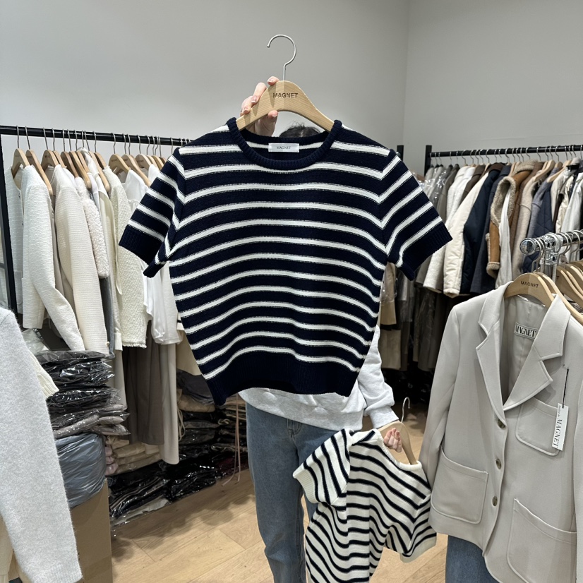 M.G.N東大門代購女裝新品熱賣真品職業時尚26春夏針織衫MAGNET針織衫圖色2