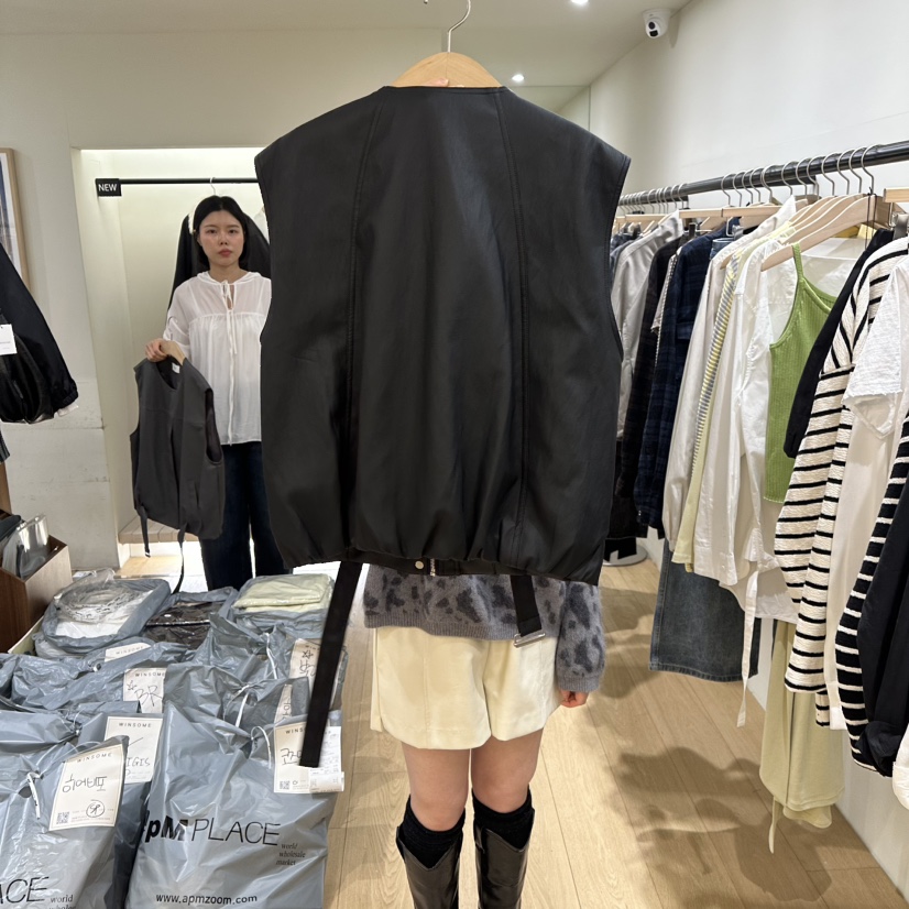 WINSOME東大門實拍女士新款職業時尚真品推薦人氣26春夏馬甲WINSOME馬甲