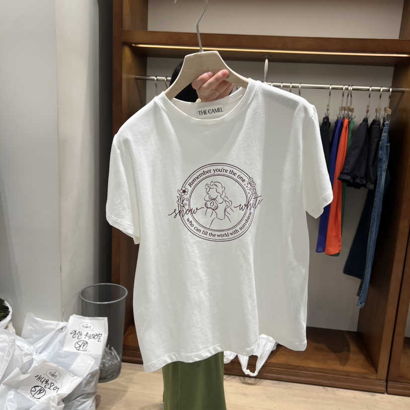 THE CAMEL東大門實拍女士新品職業T恤the came_l 家T恤圖色3