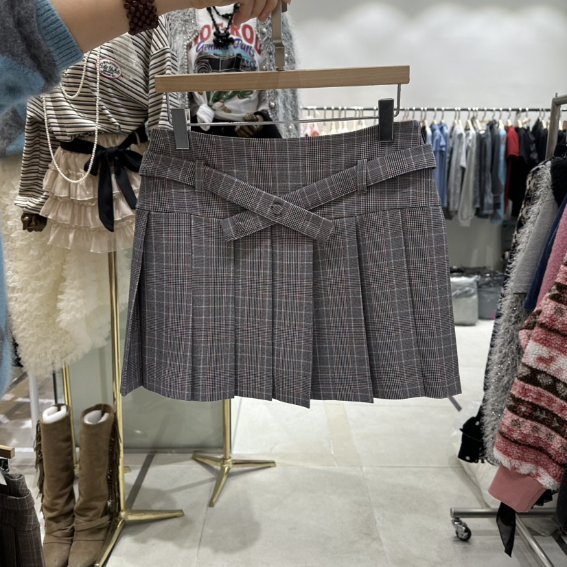 JENNY 1976韓國直郵女士新款時尚真品人氣熱賣裙褲含腰帶JENNY 1976裙褲圖色2