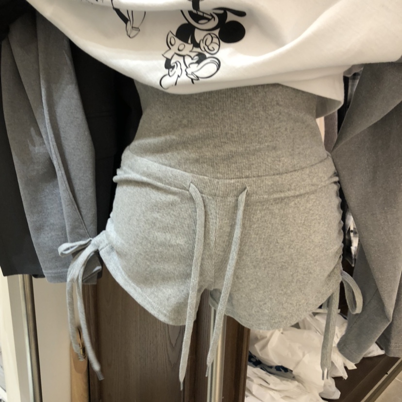 VIRKIN東大門代購女裝新款熱賣職業休閑真品推薦短褲褶皺VIRKIN短褲圖色1