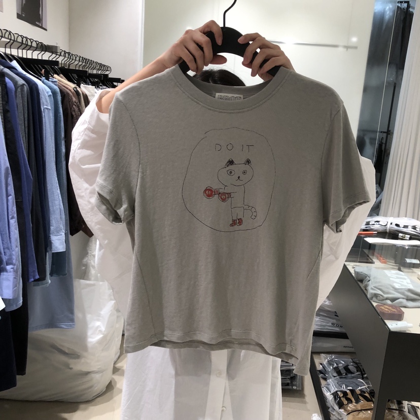 BROT東大門實拍女士新款人氣真品職業休閑熱賣26春夏推薦T恤BROTT恤圖色2