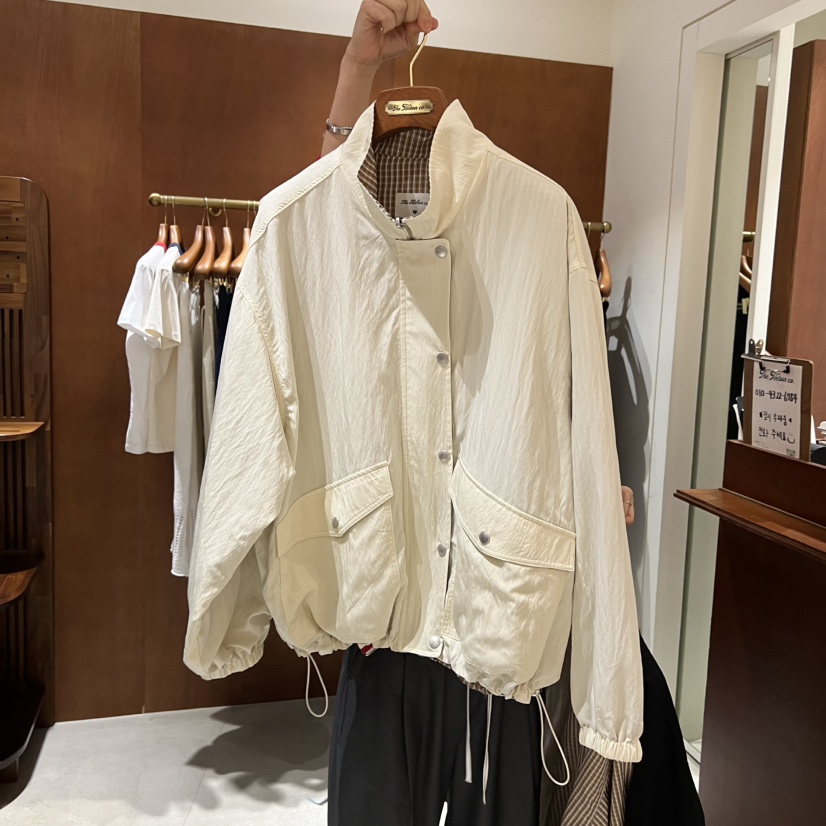 HEBON東大門直郵女士新品休閑26春夏熱賣真品推薦夾克雙面HEBON夾克圖色1