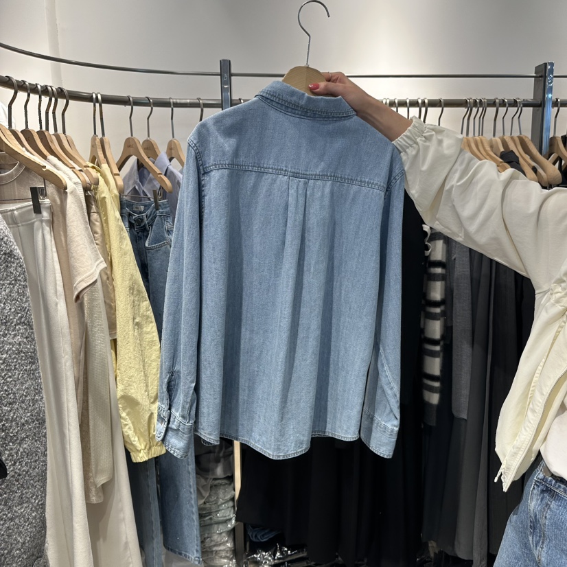 HABLE韓國代購女裝新品休閑人氣熱賣推薦時尚26春夏襯衫蕾絲衫HABLE襯衫/蕾絲衫