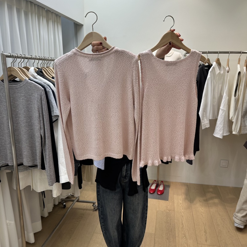 BLENDING-p東大門實拍女士新款真品熱賣時尚26春夏套裝兩件套BLENDING-p套裝