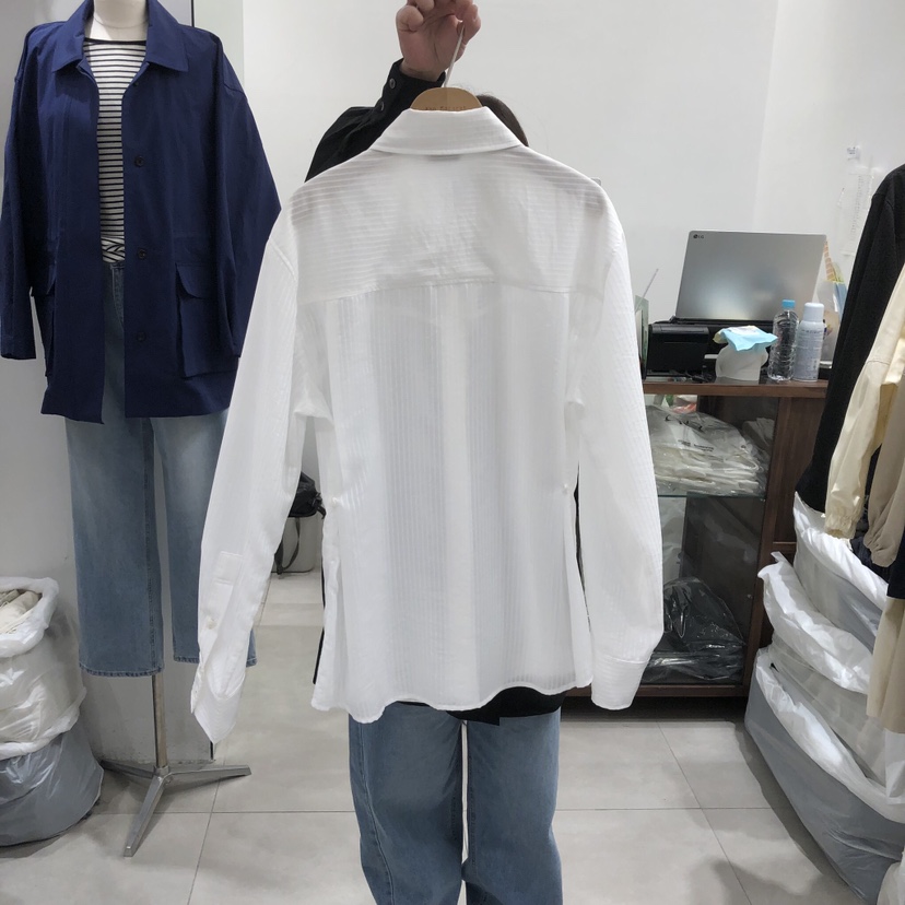 ANN MARGRET韓國直郵女士新款時尚襯衫蕾絲衫GRETA.Y襯衫/蕾絲衫