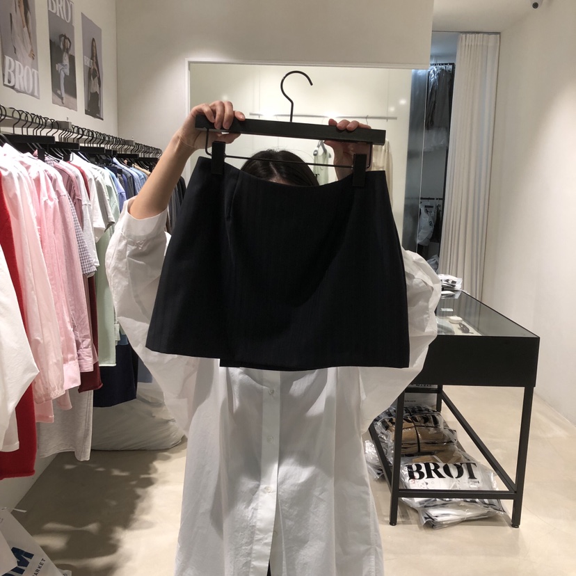BROT東大門實拍女士新品推薦熱賣人氣休閑職業26春夏短裙BROT短裙