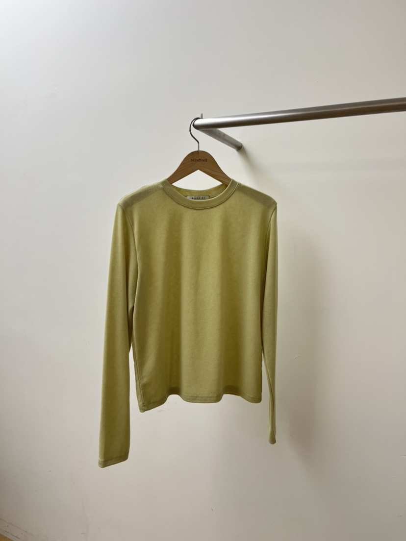 BLENDING-p東大門代購女裝新款職業真品休閑推薦長袖T恤BLENDING-p長袖T恤圖色3