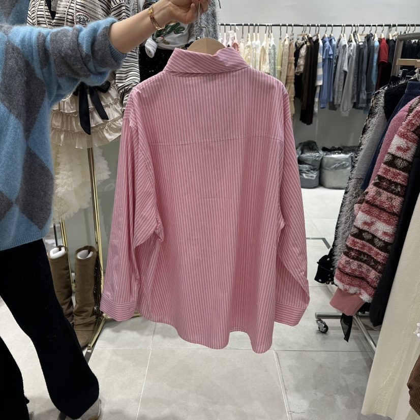 JENNY 1976東大門直郵女士新款26春夏職業真品襯衫蕾絲衫JENNY 1976襯衫/蕾絲衫