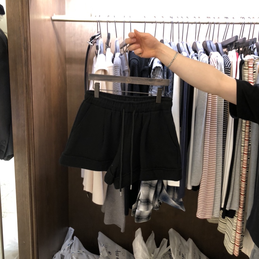 VIRKIN東大門實拍女士新品職業人氣休閑時尚26春夏推薦短褲VIRKIN短褲圖色1