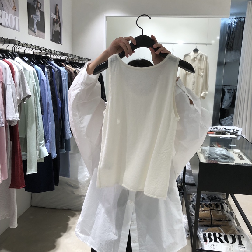 BROT東大門直郵女士新品熱賣人氣時尚職業休閑真品吊帶背心BROT吊帶/背心