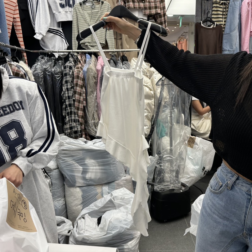 A-DEL東大門代購女裝新品人氣熱賣26春夏真品推薦吊帶背心A-DEL吊帶/背心