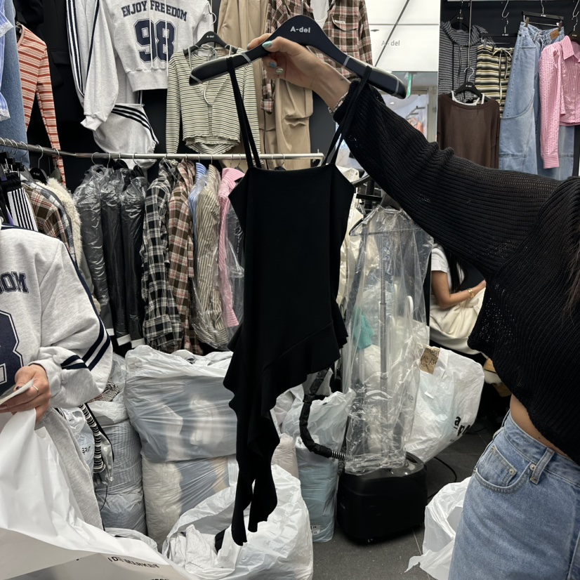 A-DEL東大門代購女裝新品人氣熱賣26春夏真品推薦吊帶背心A-DEL吊帶/背心圖色2