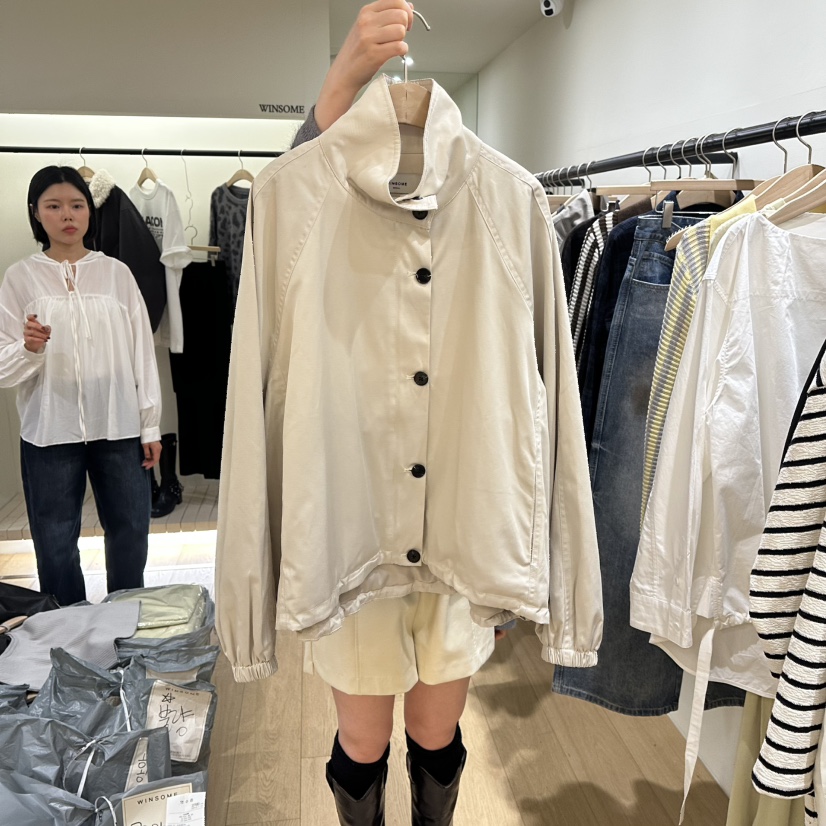 WINSOME東大門代購女士新款時尚熱賣職業休閑人氣真品夾克WINSOME夾克圖色1