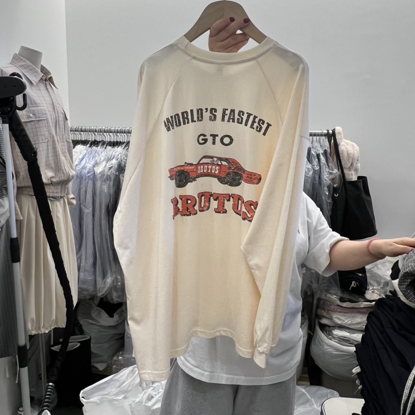 TAN&amp;COMO韓國代購女裝新款真品熱賣時尚職業長袖T恤tan-COMO長袖T恤