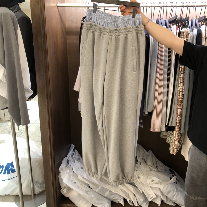 VIRKIN韓國代購女士新品真品26春夏休閑人氣時尚休閑褲格紋VIRKIN休閑褲圖色2