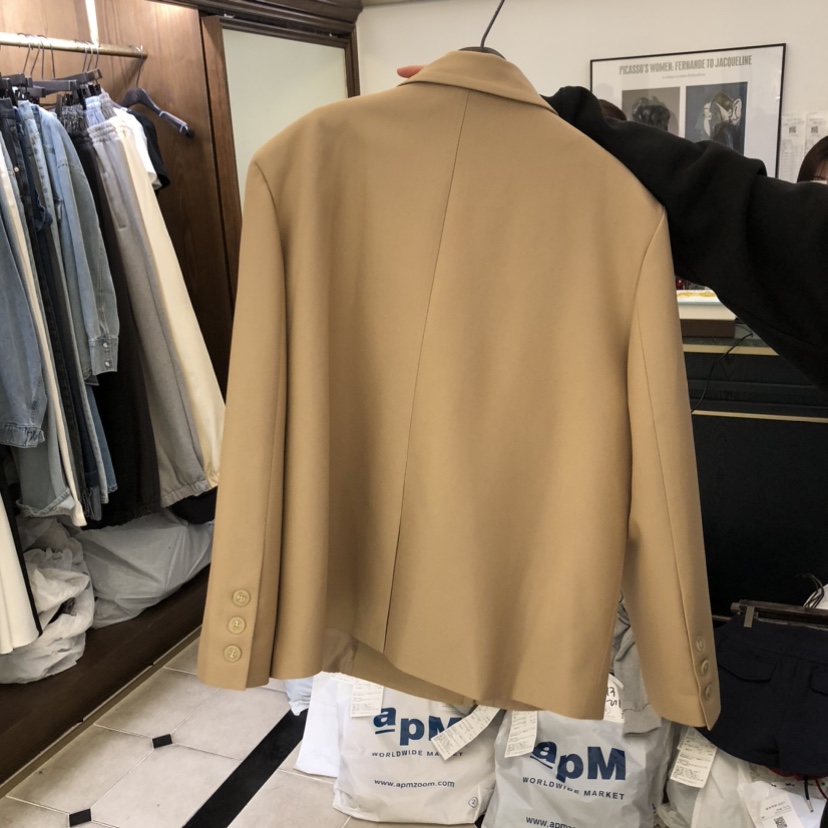 VIRKIN東大門實拍女士新款真品時尚26春夏熱賣人氣夾克雙層VIRKIN夾克