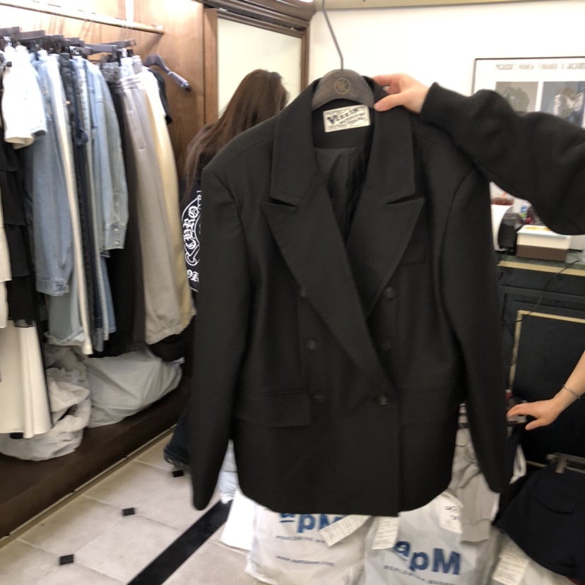 VIRKIN東大門實拍女士新款真品時尚26春夏熱賣人氣夾克雙層VIRKIN夾克圖色3