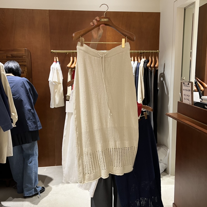 HEBON韓國代購女士新品真品時尚推薦26春夏職業人氣休閑長裙HEBON長裙圖色2