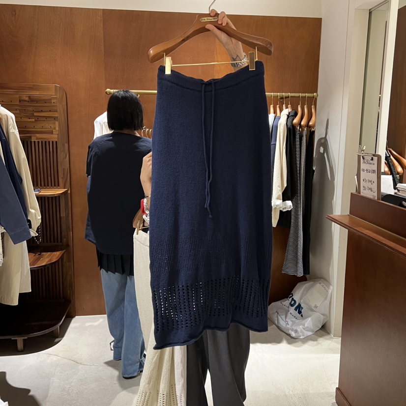 HEBON韓國代購女士新品真品時尚推薦26春夏職業人氣休閑長裙HEBON長裙圖色3