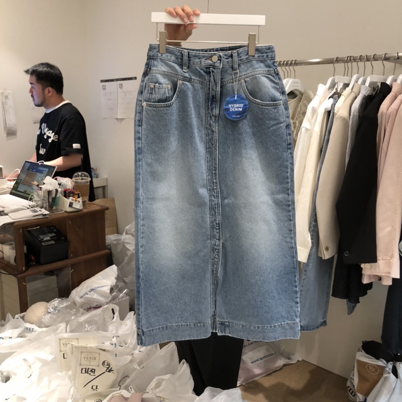 VENIR-a東大門代購女士新款職業熱賣推薦人氣半身裙中短裙VENIR-a半身裙/中短裙圖色1