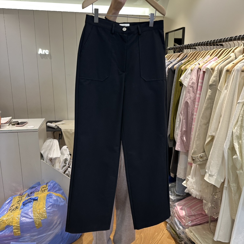 ARC東大門代購女裝新款時尚26春夏真品人氣推薦熱賣休閑褲棉ARC EN CIEL休閑褲圖色2