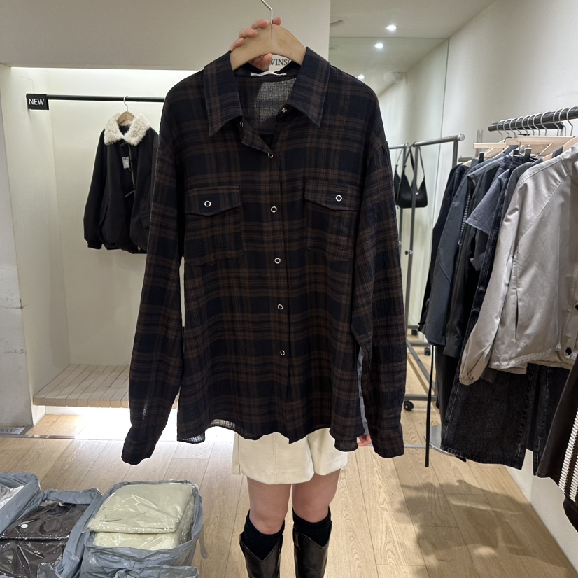 WINSOME韓國直郵女士新品熱賣推薦真品休閑職業襯衫蕾絲衫WINSOME襯衫/蕾絲衫圖色2