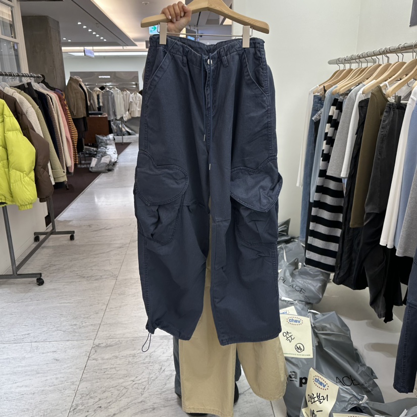 CHAV東大門代購女裝新款人氣推薦真品26春夏休閑褲工裝褲CHAV休閑褲圖色2