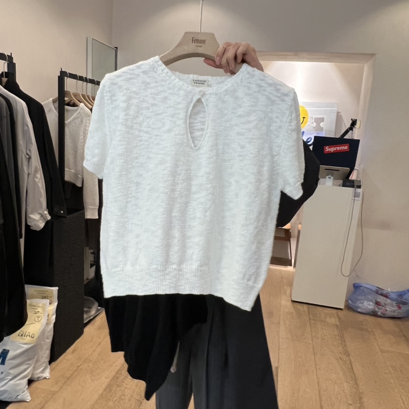 LA MAGIE FEMME韓國直郵女士新款職業熱賣人氣26春夏針織衫Lamagie Femme針織衫圖色3