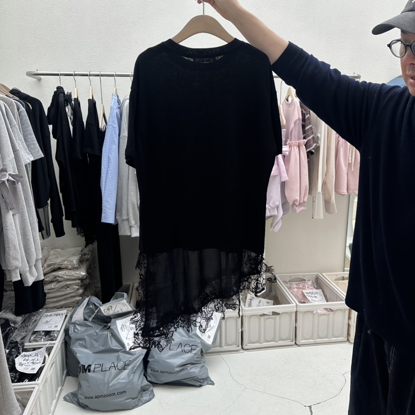 HUMMING BIRD東大門代購女士新品人氣時尚熱賣職業T恤蕾絲HUMMING BIRDT恤