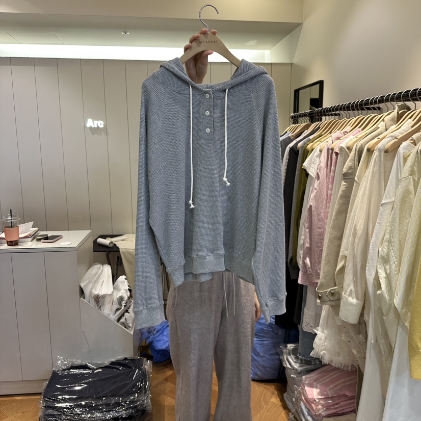 ARC東大門實拍女士新品推薦真品職業時尚人氣熱賣26春夏衛衣ARC EN CIEL衛衣圖色1