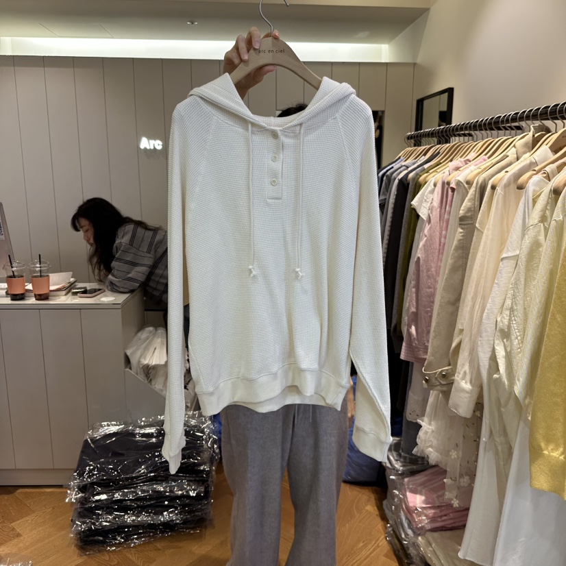 ARC東大門實拍女士新品推薦真品職業時尚人氣熱賣26春夏衛衣ARC EN CIEL衛衣圖色3