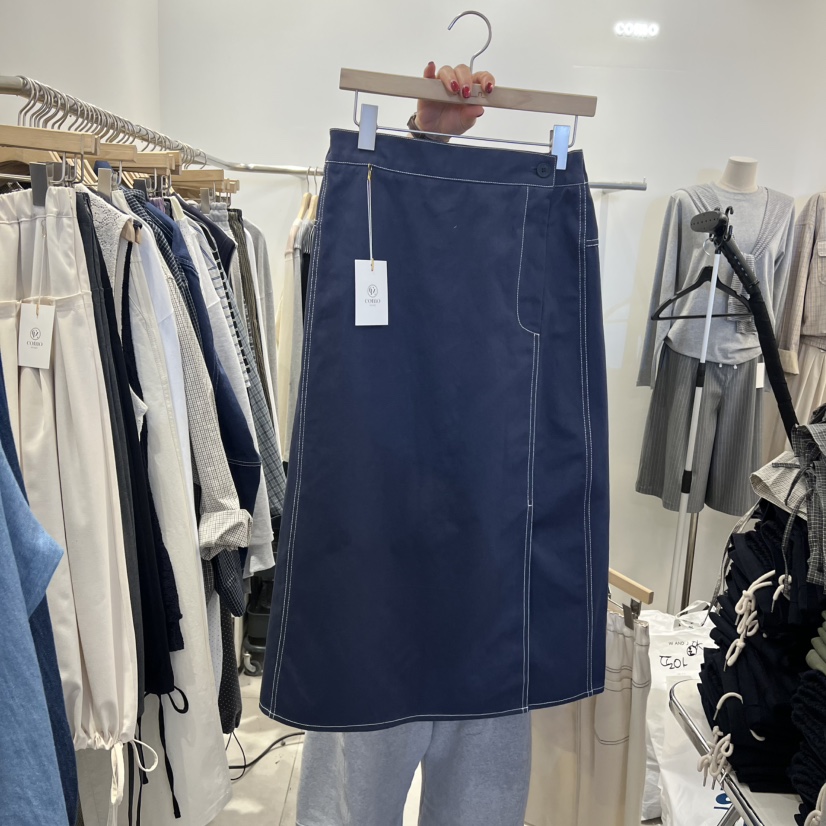 TAN&amp;COMO東大門實拍女士新款真品人氣推薦半身裙中短裙tan-COMO半身裙/中短裙圖色2